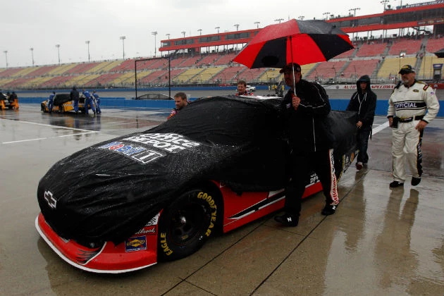 Rain at Auto Club 400 Rain at Auto Club 400