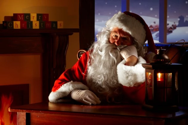 Sad Santa -