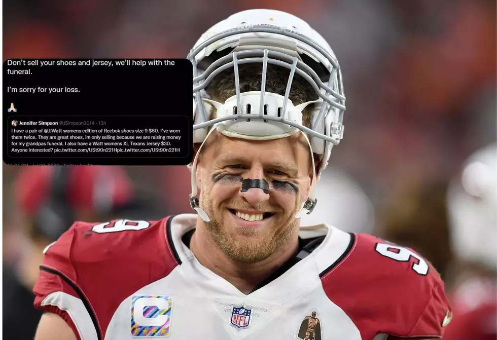 Another Classy Move for Former Houston Texans J.J. Watt Who Helped a Fan Pay for a Funeral